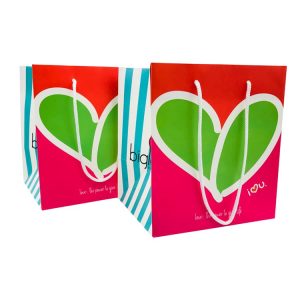 custom gift paper packing bags