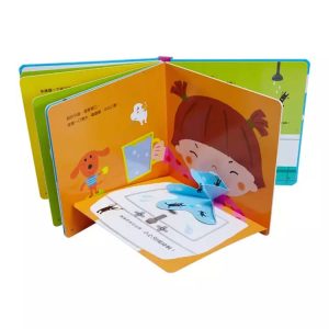 China printing service print a board book cheap kids childrends books
