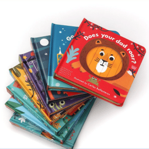oem bulk custom print your own board book from factory supplier