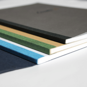 Softcover Hardcover Sswiss style binding